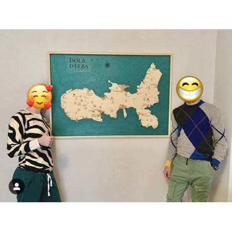 Mappa Isola d'Elba Cartina