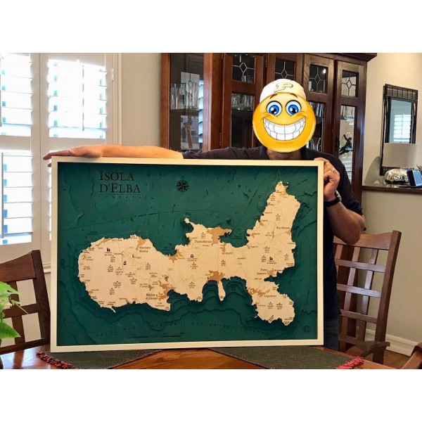 Mappa Isola d'Elba Cartina