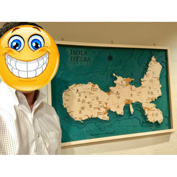 Mappa Isola d'Elba Cartina