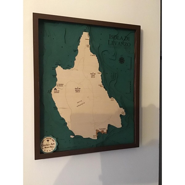 Mappa Levanzo Cartina