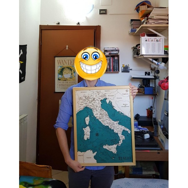 Italy Map Chart