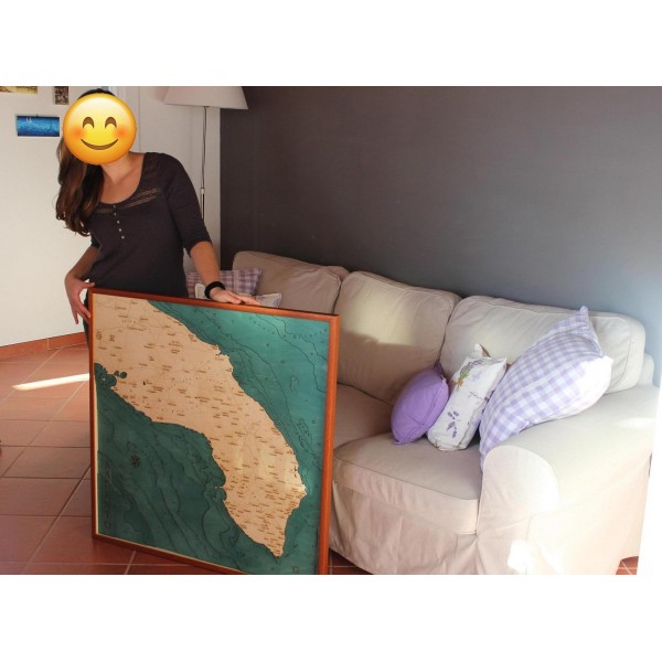 Salento Map Chart