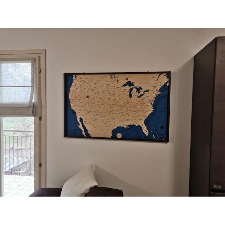 Mappa Stati Uniti Cartina
