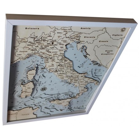 Italy Map Chart