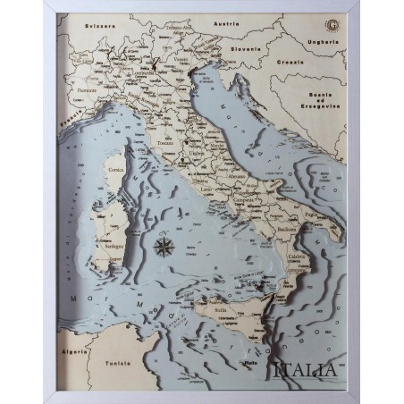 Mappa Italia Cartina