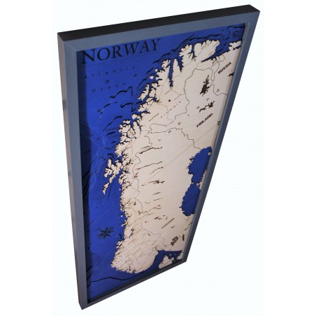 Norway Map Chart