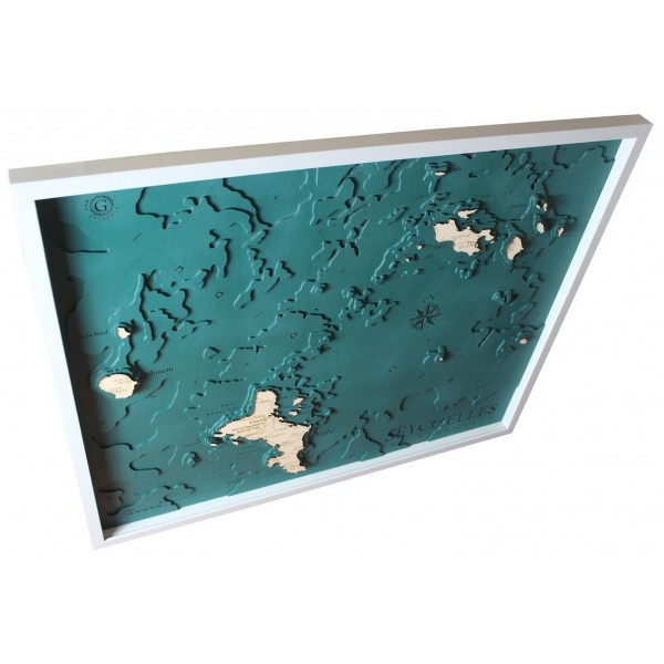 Mappa Seychelles Cartina