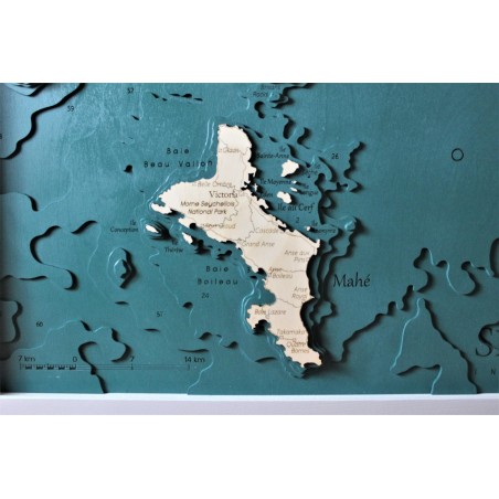 Mappa Seychelles Cartina
