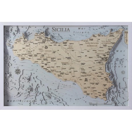 Mappa Sicilia Cartina