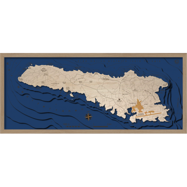 Lampedusa Island Map