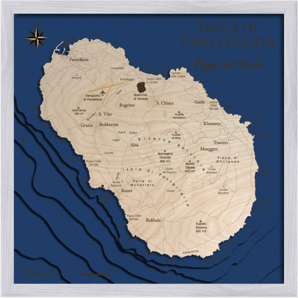 Mappa Pantelleria Cartina