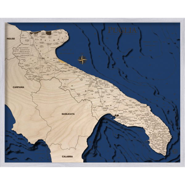 Apulia Map Chart