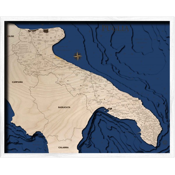 Mappa Puglia Cartina