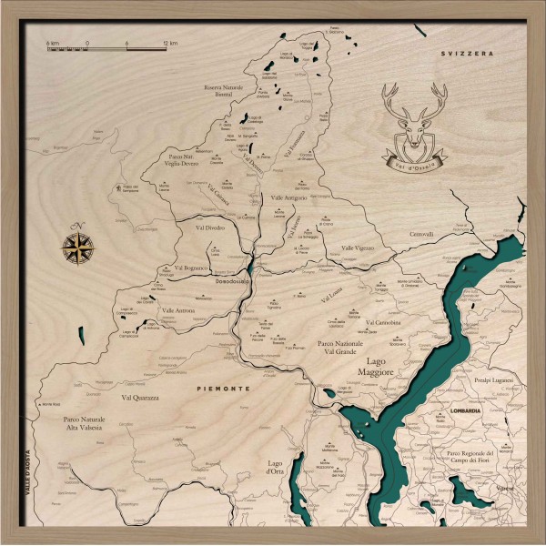 Mappa Verbano Cusio Ossola