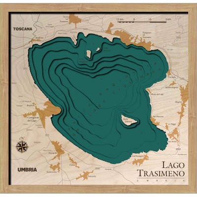 Trasimeno Lake Map