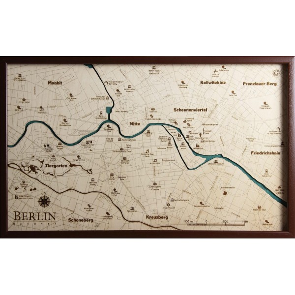 Mappa Berlino Cartina