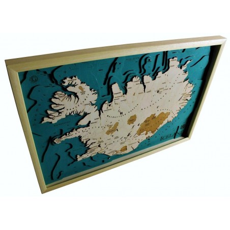 Iceland Map Chart