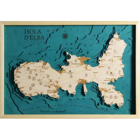 Mappa Isola d'Elba Cartina