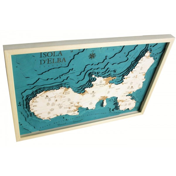Mappa Isola d'Elba Cartina