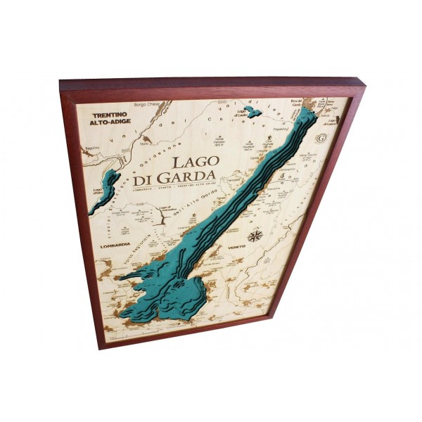 Mappa Lago di Garda Cartina
