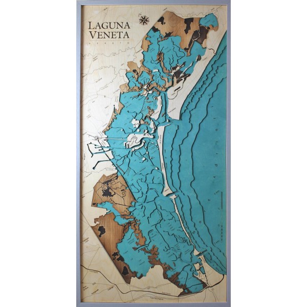 Mappa Laguna Veneta Cartina
