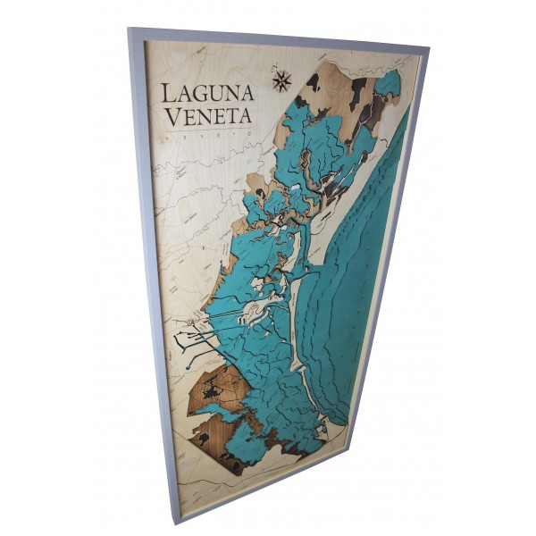 Mappa Laguna Veneta Cartina Mappa Laguna Veneta Cartina