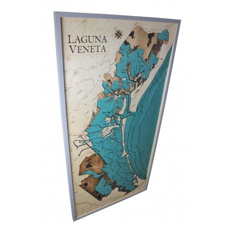 Venetian Lagoon Map Chart