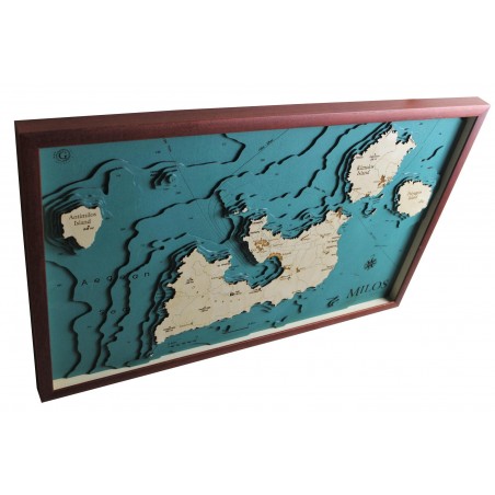 Mappa Milos Cartina