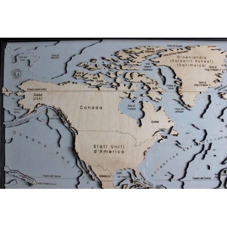 Mappa Mondo Cartina