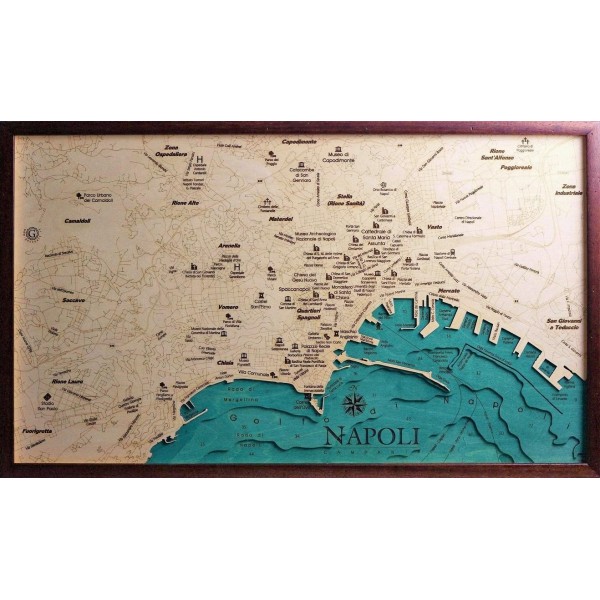 Napoli Map Chart