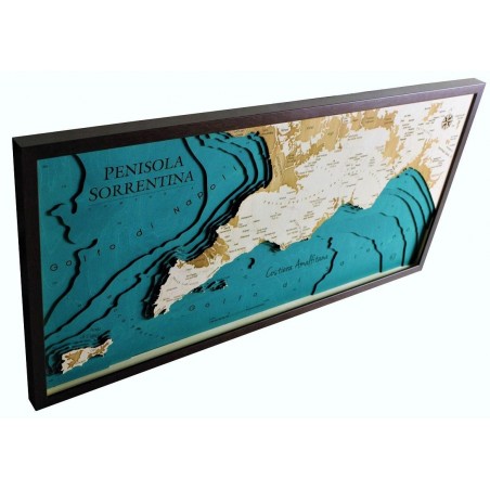 Amalfi Coast Map Chart