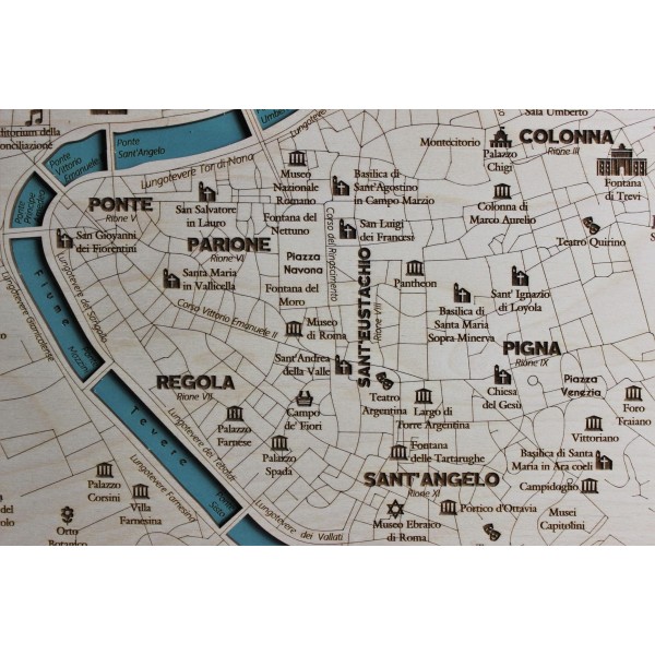Mappa Roma Cartina