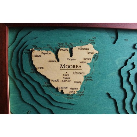 Mappa Moorea