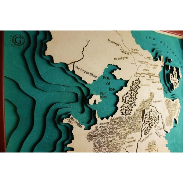 Mappa Westeros Cartina