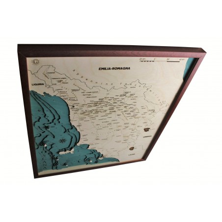 Tuscany Map Chart