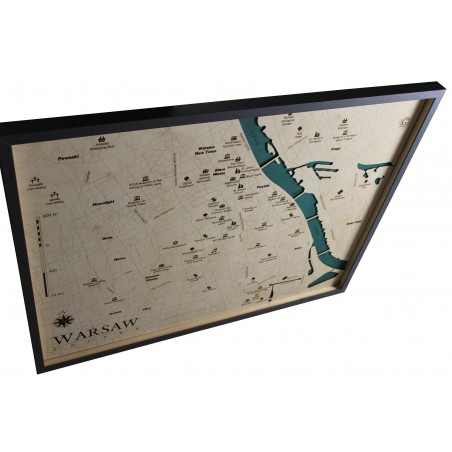 Mappa Varsavia Cartina