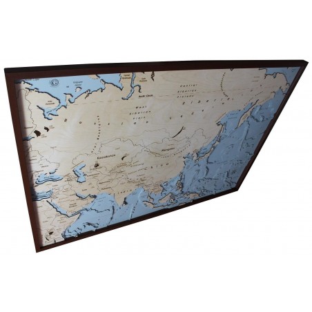 Asia Map Chart