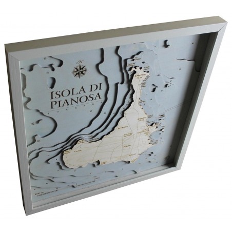 Pianosa Map Chart
