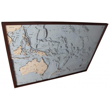 Mappa Oceania Cartina